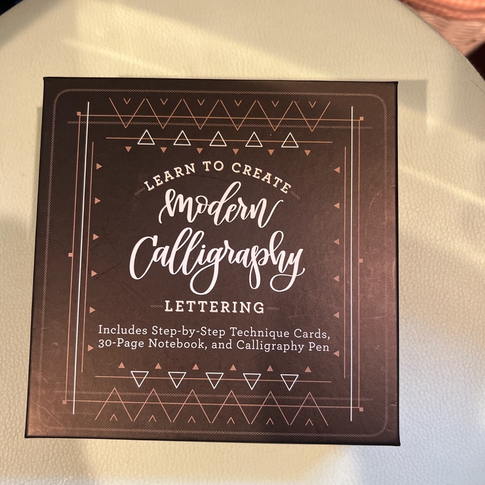 Calligraphy set